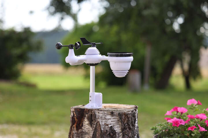 KERBL Digitale Wetterstation 7-in-1 mit Wifi